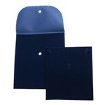 Ficha técnica e caractérísticas do produto Envelope Veludo Médio para Colar Azul