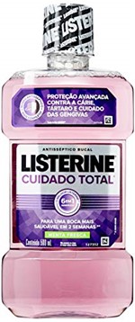 Ficha técnica e caractérísticas do produto Enxaguatório Bucal Cuidado Total, Listerine, 500ml