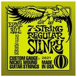 Ficha técnica e caractérísticas do produto Ernie Ball - Encordoamento para Guitarra de 7C Regular Slinky 2621