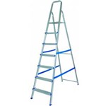 Ficha técnica e caractérísticas do produto Escada Aluminio 7 Degraus Uso Doméstico - MOR