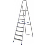 Ficha técnica e caractérísticas do produto Escada Alumínio 8 Degraus Uso Doméstico Mor