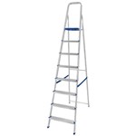 Ficha técnica e caractérísticas do produto Escada Alumínio 8 Degraus - Uso Doméstico - Mor