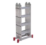 Ficha técnica e caractérísticas do produto Escada Aluminio Articulada 13 X1 4x4 Botafogo Esc0293