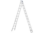 Ficha técnica e caractérísticas do produto Escada Alumínio Extensível Mor 22 Degraus - 5166