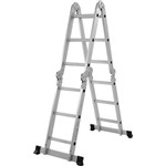 Ficha técnica e caractérísticas do produto Escada Aluminio Multif. 4x3 12 Degraus - Mor