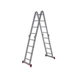 Ficha técnica e caractérísticas do produto Escada Articulada 4x4 16 Degraus Botafogo