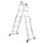 Ficha técnica e caractérísticas do produto Escada Articulada 3 X 4 Alumínio 13 em 1 3,39m Botafogo