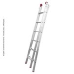 Ficha técnica e caractérísticas do produto Escada de Alumínio Dupla 2x9 Extensiva Worker