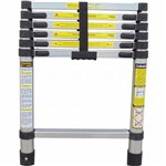 Ficha técnica e caractérísticas do produto Escada de Alumínio Telescópica 7 Degraus Altura Máxima 2 Metros Worker