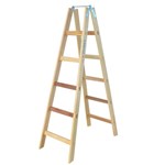 Ficha técnica e caractérísticas do produto Escada de Madeira Pintor 2.90m 10 Degraus PM10 W Bertolo