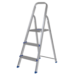 Ficha técnica e caractérísticas do produto Escada Dobrável Alumínio 3 Degraus - Mor 1023260