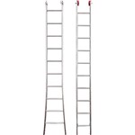 Ficha técnica e caractérísticas do produto Escada 3 em 1 Extensiva Botafogo Lar&Lazer Alumínio 2x10Degraus