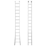 Ficha técnica e caractérísticas do produto Escada Extensiva 2x13 Degraus Alumínio 3 em 1 7,20m Botafogo