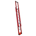 Ficha técnica e caractérísticas do produto Escada Fibra Esticável de 25 Degraus 4.20 X 7.2 Metros Vazada - W Bertolo