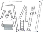 Ficha técnica e caractérísticas do produto Escada Multifuncional 4x4 16 Degraus com Plataformas - Mor