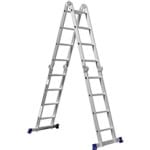 Ficha técnica e caractérísticas do produto Escada Multifuncional 4x4 16 Degraus MOR