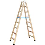 Ficha técnica e caractérísticas do produto Escada Pintor Madeira 2,30 8 Degraus - W Bertolo