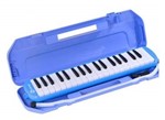 Ficha técnica e caractérísticas do produto Escaleta 37 Teclas com Case Plástico Azul Vinik