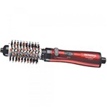 Ficha técnica e caractérísticas do produto Escova Rotativa Mondial Tourmaline Infinity Ion ER-03, 1000W, 110V- Vermelho