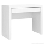 Escrivaninha/Mesa para Computador 1 Gaveta Msm 421 Branco - Móvel Bento