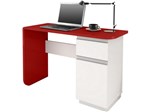 Ficha técnica e caractérísticas do produto Escrivaninha Office Click - Branco/Vermelho - Olivar