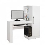 Ficha técnica e caractérísticas do produto Escrivaninha Office Valdemóveis - Branco