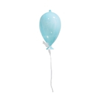 Ficha técnica e caractérísticas do produto Escultura balão de vidro azul