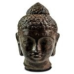 Ficha técnica e caractérísticas do produto Escultura Buda em Cimento