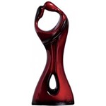 Ficha técnica e caractérísticas do produto Escultura de Cerâmica Casal Carícia - Vermelho