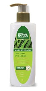 Ficha técnica e caractérísticas do produto Esfoliante Erva Limão Corpo e Rosto 375g - Dagua Natural - Dágua Natural