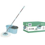 Ficha técnica e caractérísticas do produto Esfregao Mop Limpeza Pratica com Balde Esfregao 2 Refil Mor 008298