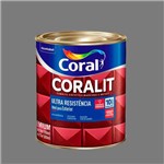 Ficha técnica e caractérísticas do produto Esmalte Coralit Ultra Resistência 900ml Brilhante Cinza Médio