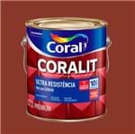 Ficha técnica e caractérísticas do produto Esmalte Coralit Ultra Resistência 900ml Brilhante Vermelho Goya Colorado