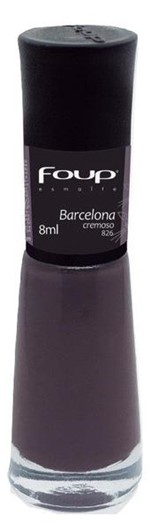 Ficha técnica e caractérísticas do produto Esmalte Cremoso Foup 8ml Barcelona - 826