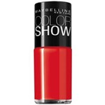 Ficha técnica e caractérísticas do produto Esmalte Maybelline Color Show – 9ml - - Power Red