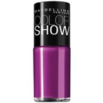 Ficha técnica e caractérísticas do produto Esmalte Maybelline Color Show – 9ml - - Purple Splash