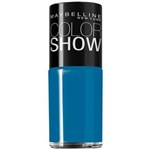 Ficha técnica e caractérísticas do produto Esmalte Maybelline Color Show – 9ml - - Super Power Blue