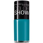Ficha técnica e caractérísticas do produto Esmalte Maybelline Color Show – 9ml - - Urban Turquoise