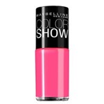 Ficha técnica e caractérísticas do produto Esmalte Maybelline Color Show - Esmalte Maybelline Pink Boom 160