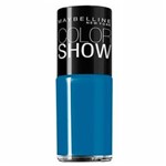 Ficha técnica e caractérísticas do produto Esmalte Maybelline Color Show - Esmalte Maybelline Super Power Blue 370