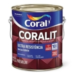 Ficha técnica e caractérísticas do produto Esmalte Sintetico Brilhante 3,6L Vermelho Goya Coralit