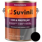 Ficha técnica e caractérísticas do produto Esmalte Sintetico Fosco 3,6L Preto Suvinil