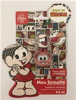 Ficha técnica e caractérísticas do produto Esmalte Turma da Mônica Vestidinho Vermelho