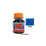 Ficha técnica e caractérísticas do produto Esmalte Vitral Acrilex 037 Ml Azul 08340-521