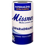 Ficha técnica e caractérísticas do produto Esparadrapo Impermeável Branco 10cm X 4,5m - Missner