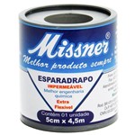 Ficha técnica e caractérísticas do produto Esparadrapo Missner 5cm 4,5m