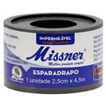 Ficha técnica e caractérísticas do produto Esparadrapo Missner Impermeável 2,5cm X 4,5m com 1 Unidade