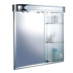 Ficha técnica e caractérísticas do produto Espelheira Cristal Master 110520-5 72x71cm - Transparente