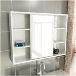 Ficha técnica e caractérísticas do produto Espelheira de Banheiro 22 Retangular 80 Cm Tomdo - Branco