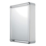 Ficha técnica e caractérísticas do produto Espelheira para Banheiro 1 Porta 44cmx58cm Astra Cromado